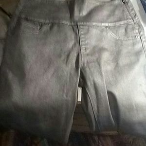 Spanx Denim Coated Jegging Jeans Sz L